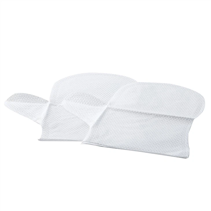 Hospital use disposable wash glove (2)