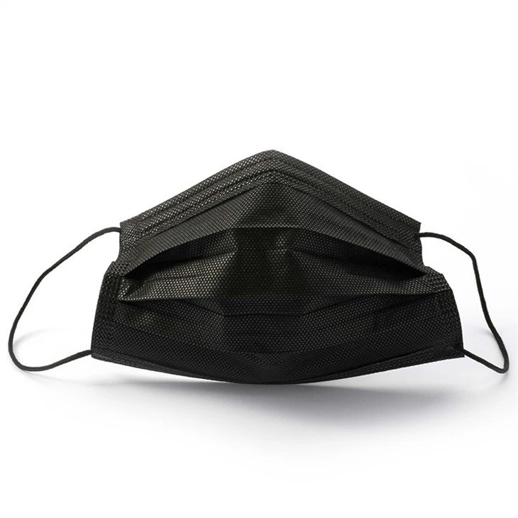Black Disposable Face Mask